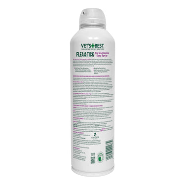 Vet’s Best Flea and Tick Cat Easy Spray – Cotton Spice Scent, 14 oz.